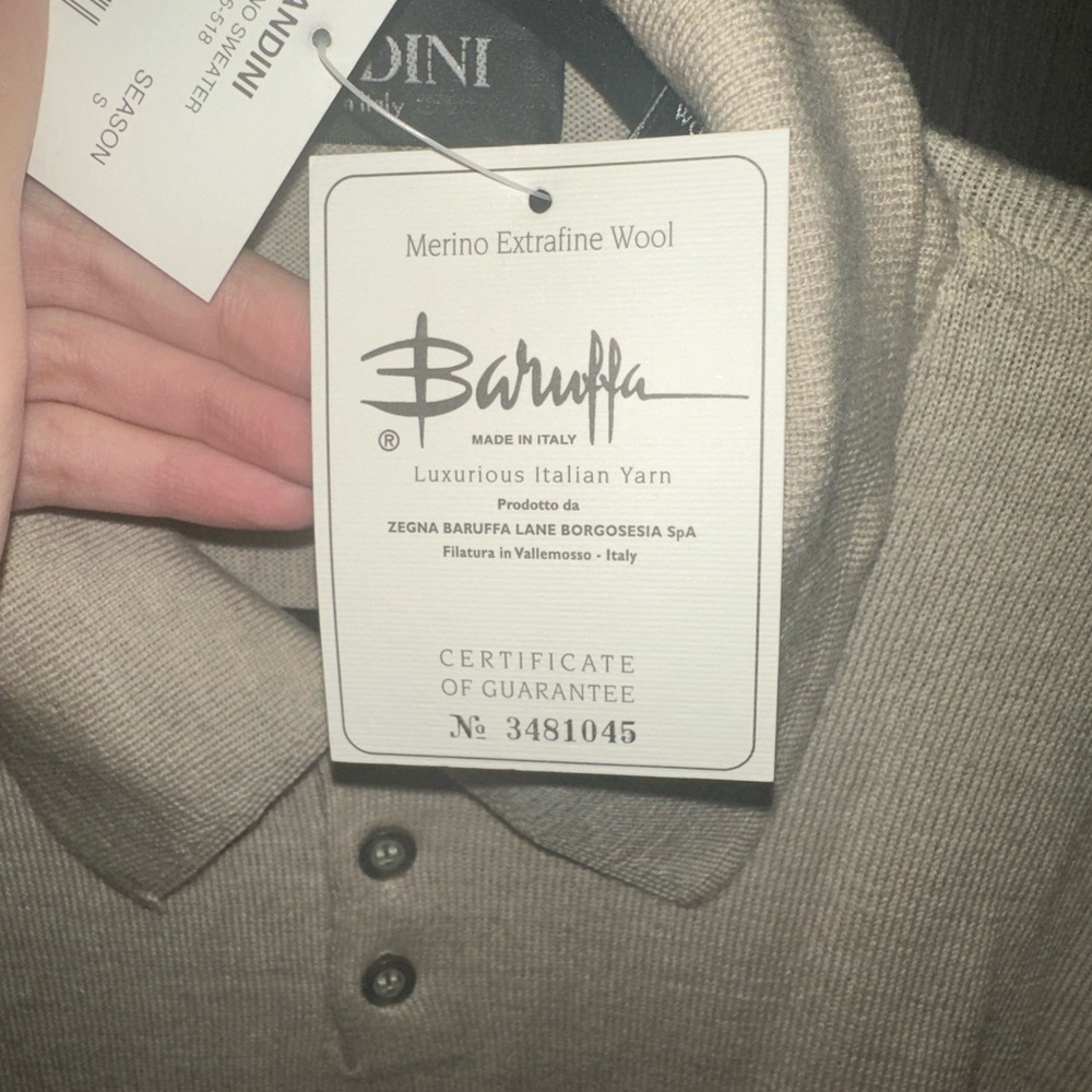 NWT Brandini Merino Wool Sweater - Picture 5 of 8